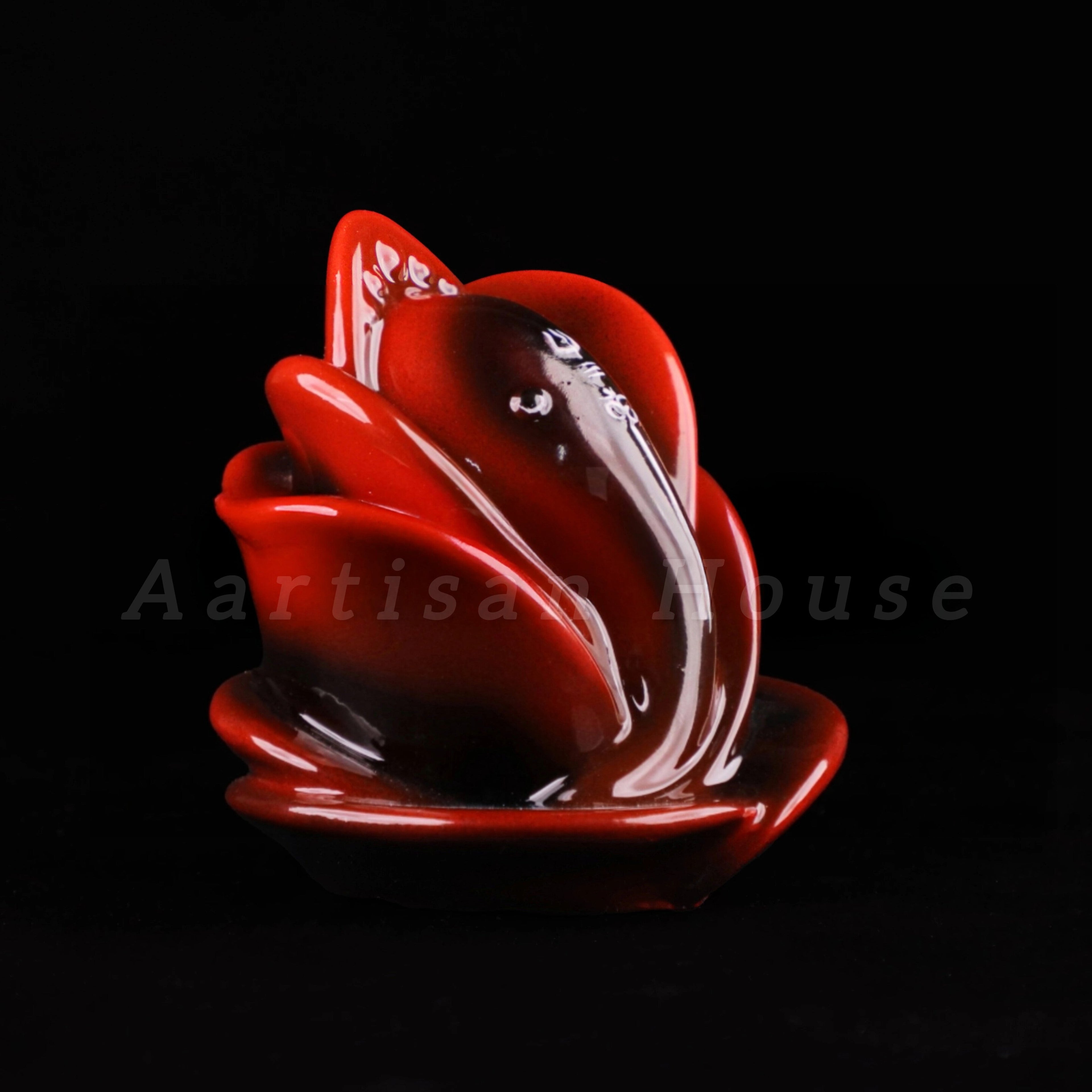 Rose Ganesha Car Dashboard