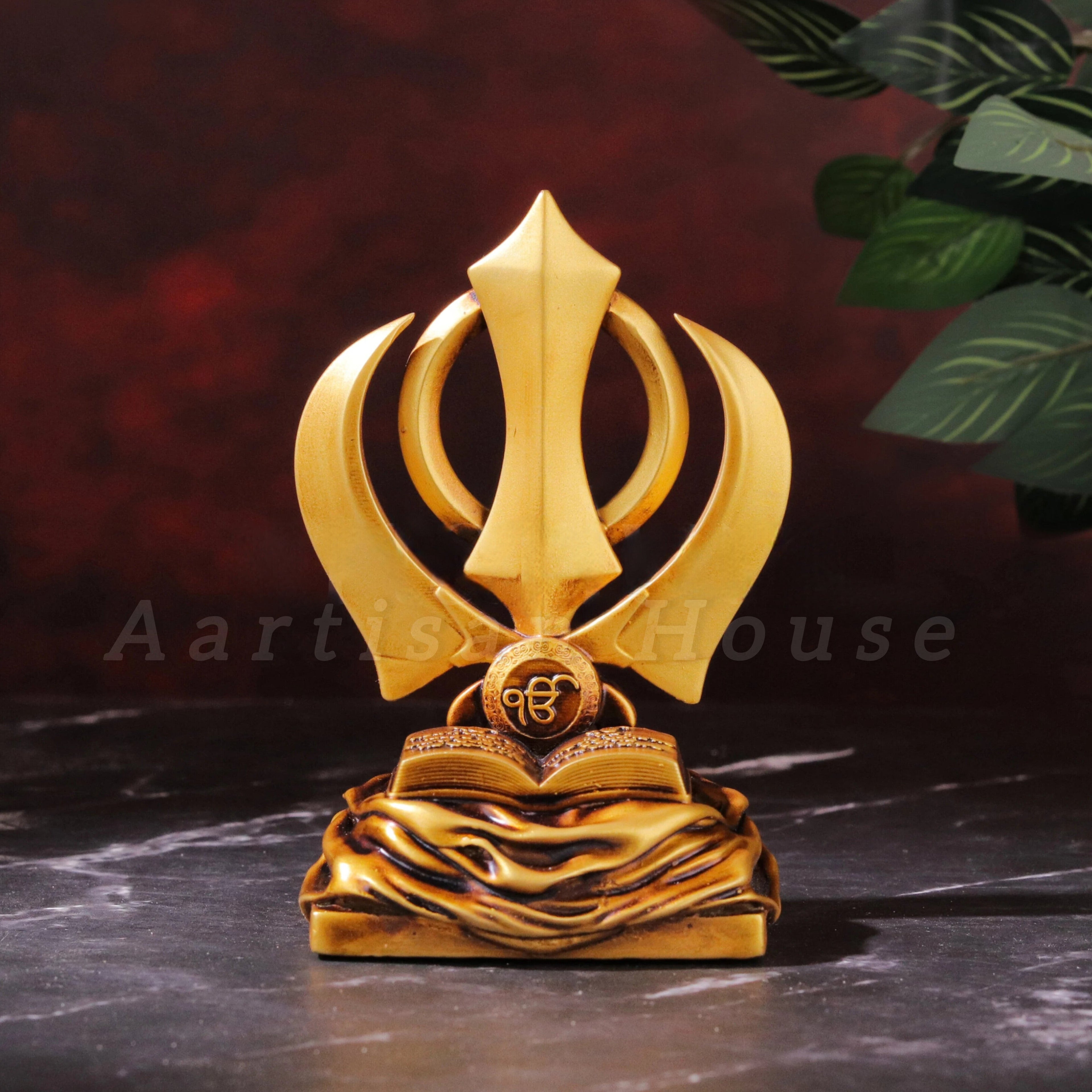 Khanda Sahib for Car Dashboard