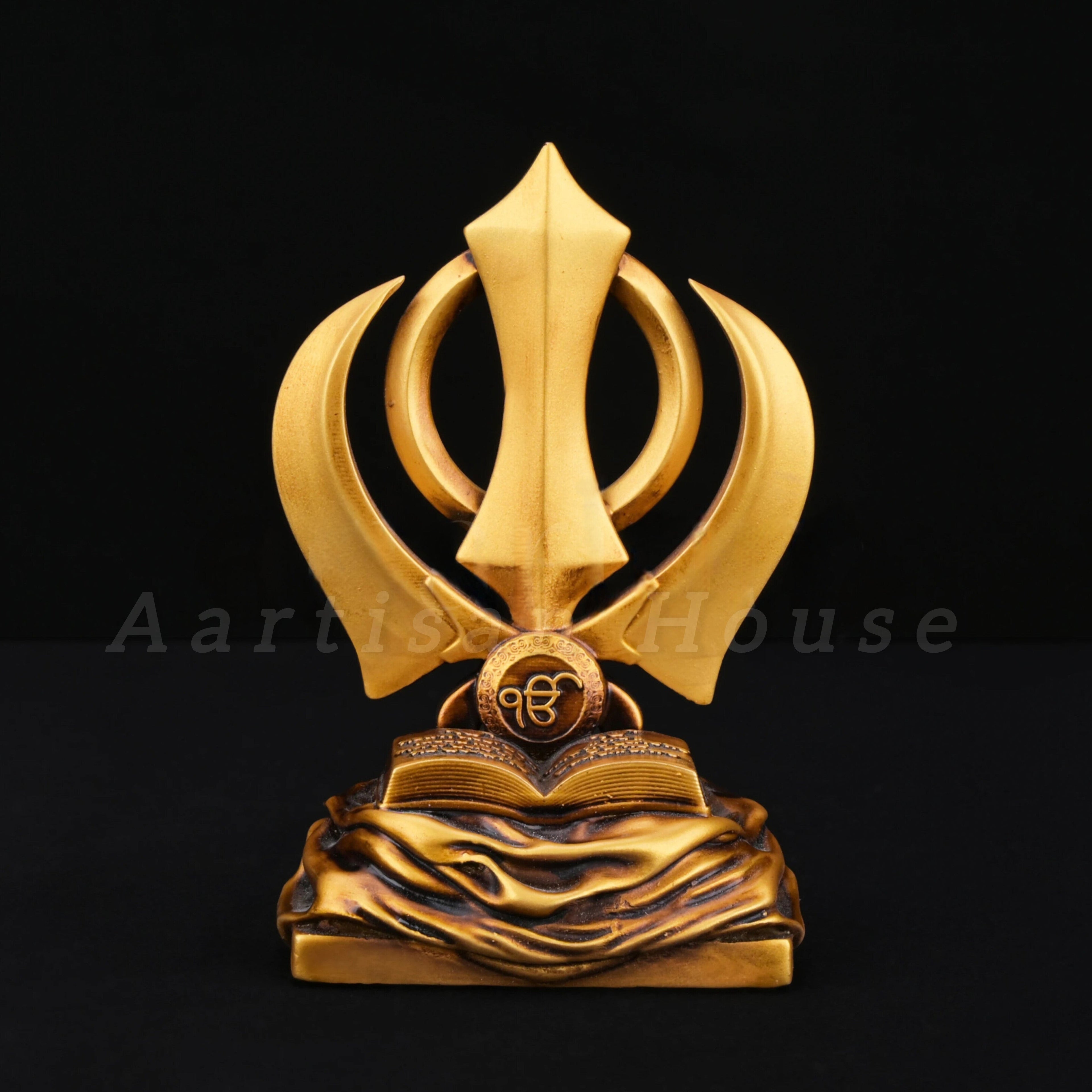 Khanda Sahib for Car Dashboard
