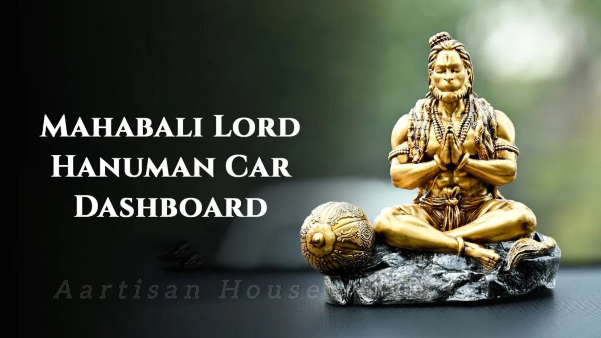 Mahabali Lord Hanuman Car Dashboard