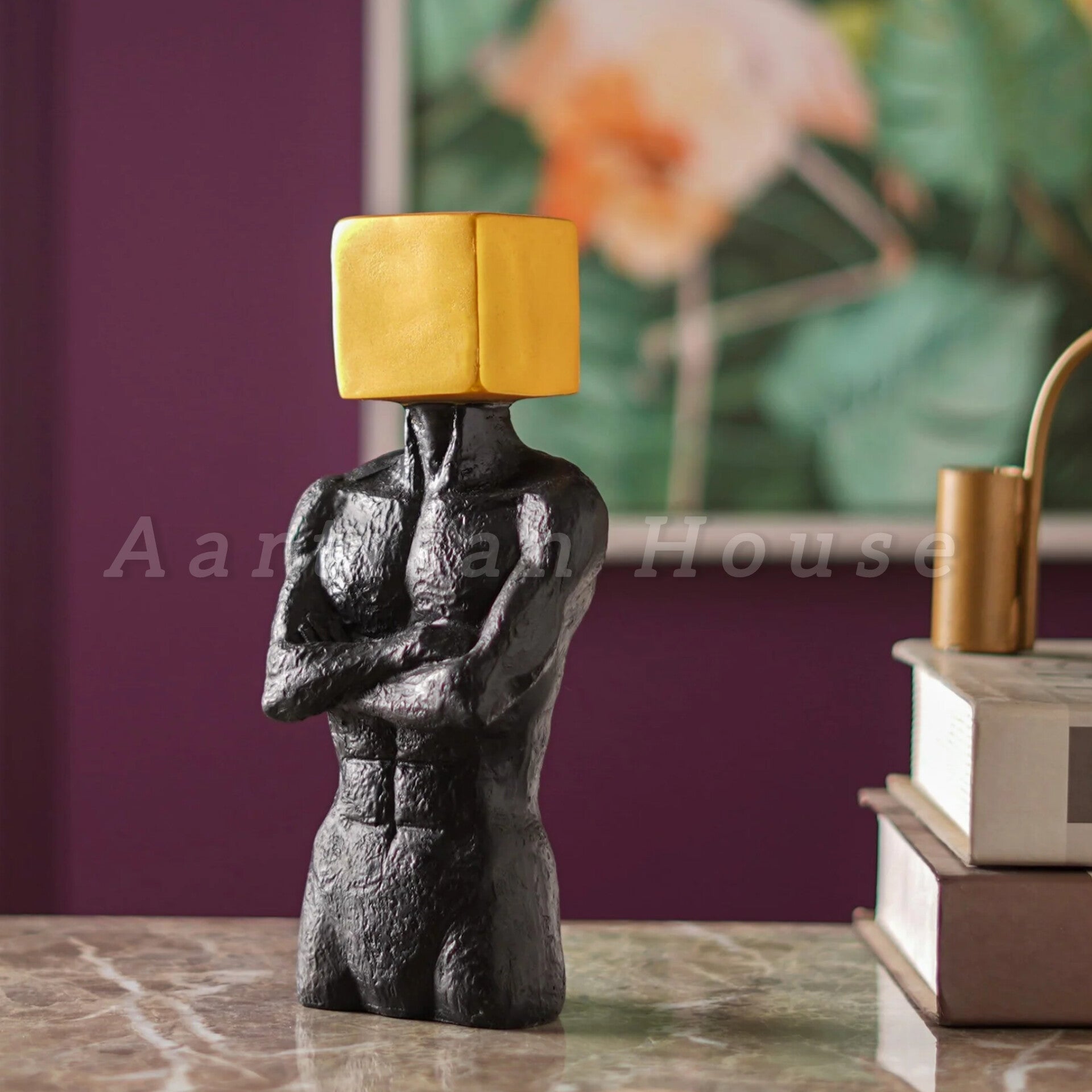 Geometric Marvel: MuscleCraft Accent