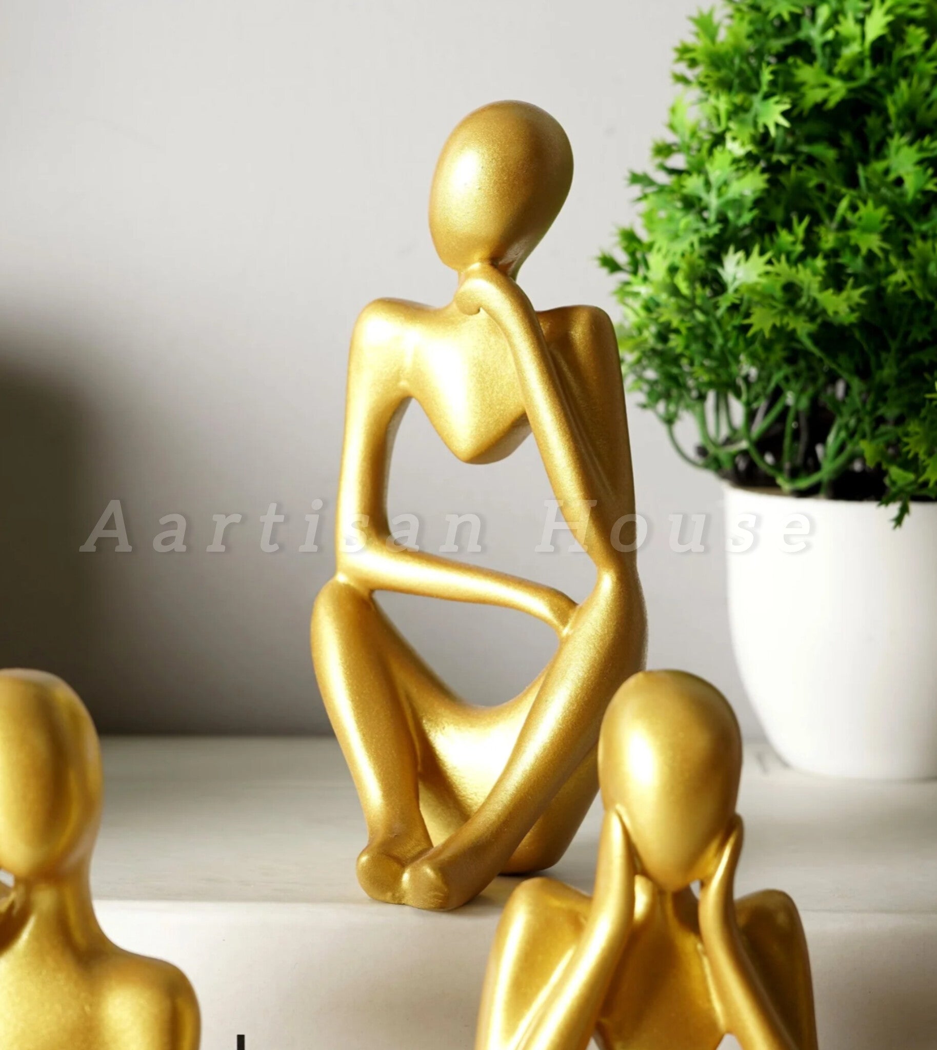 Abstract Thought Thinker Accent (Set of 3)