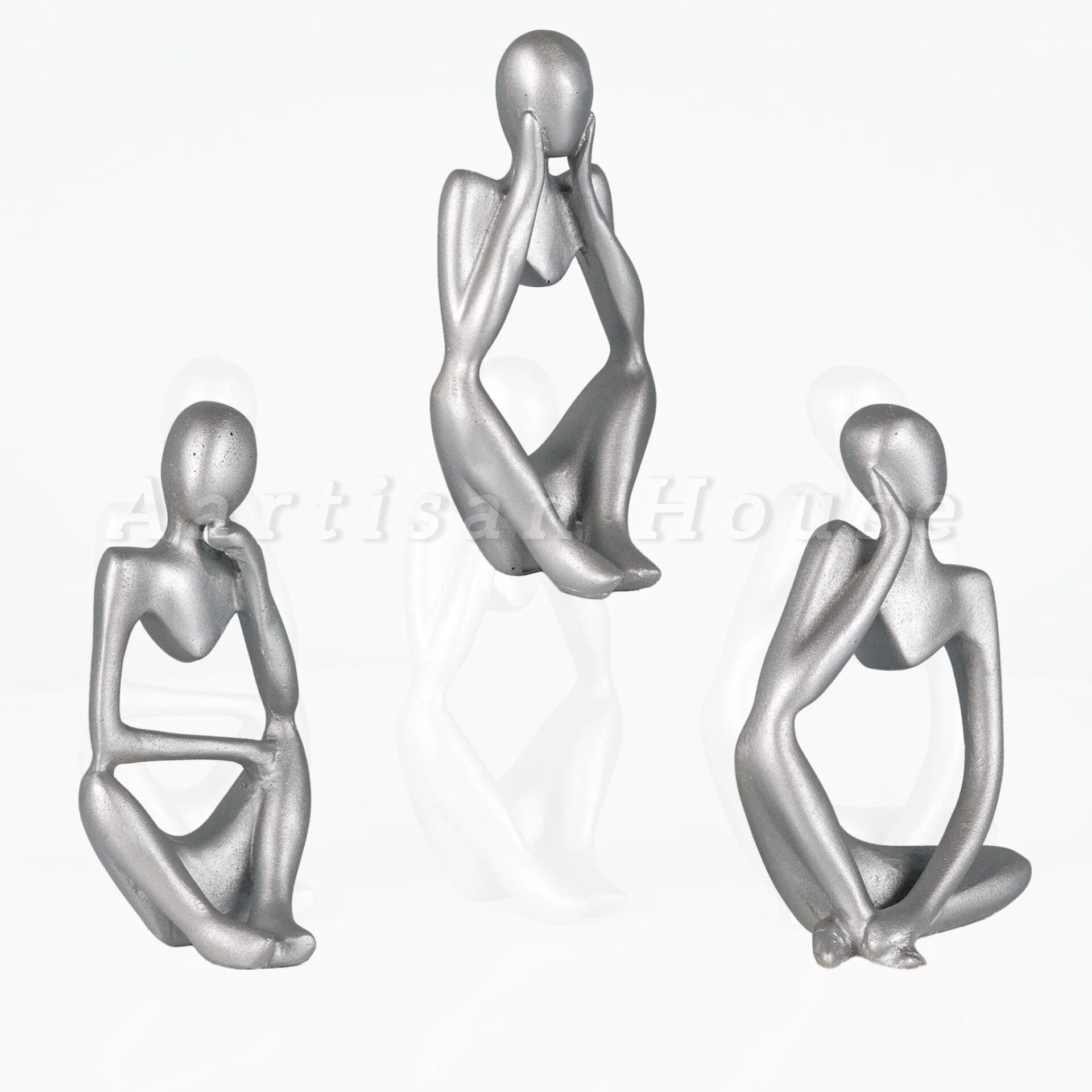 Abstract Thought Thinker Accent (Set of 3)