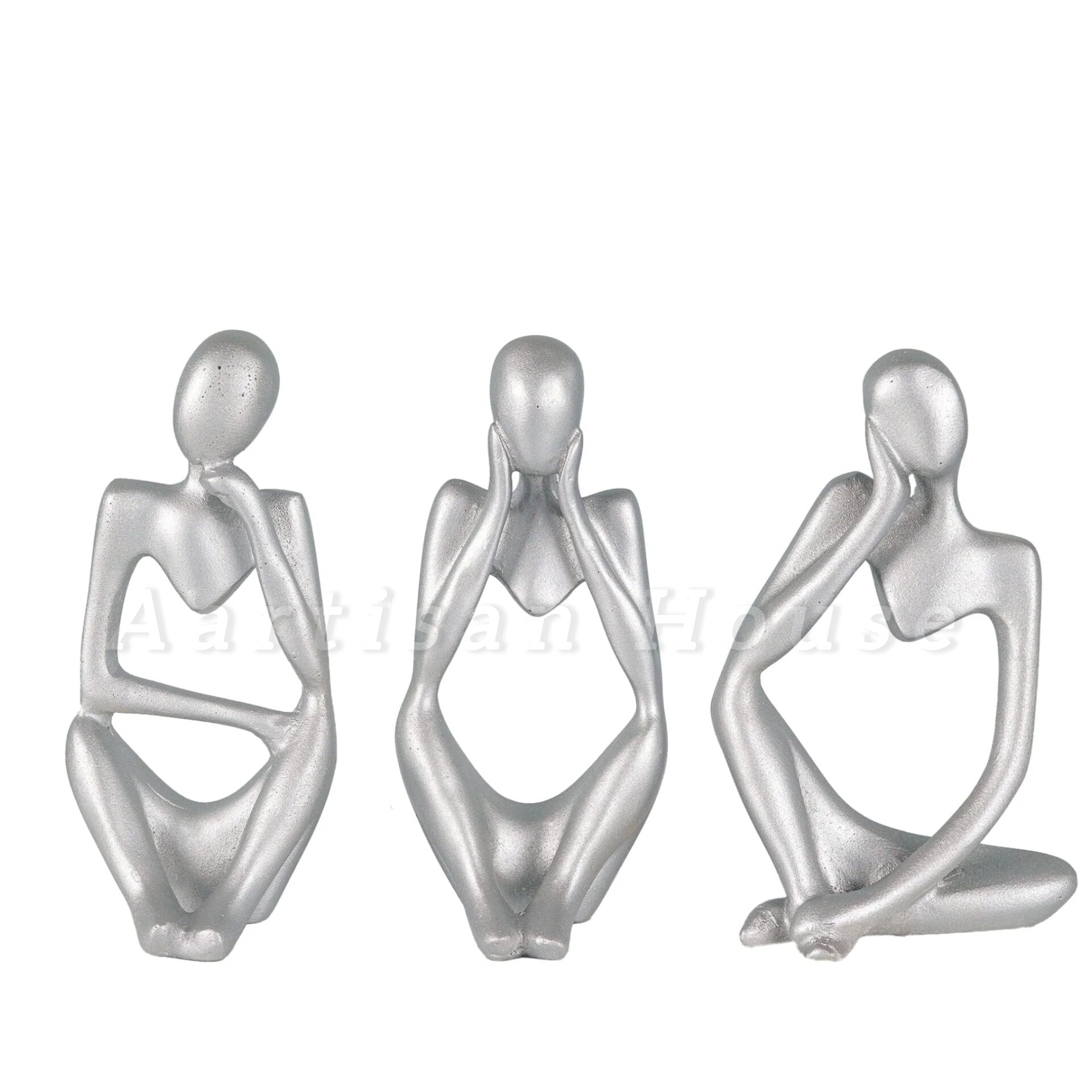Abstract Thought Thinker Accent (Set of 3)
