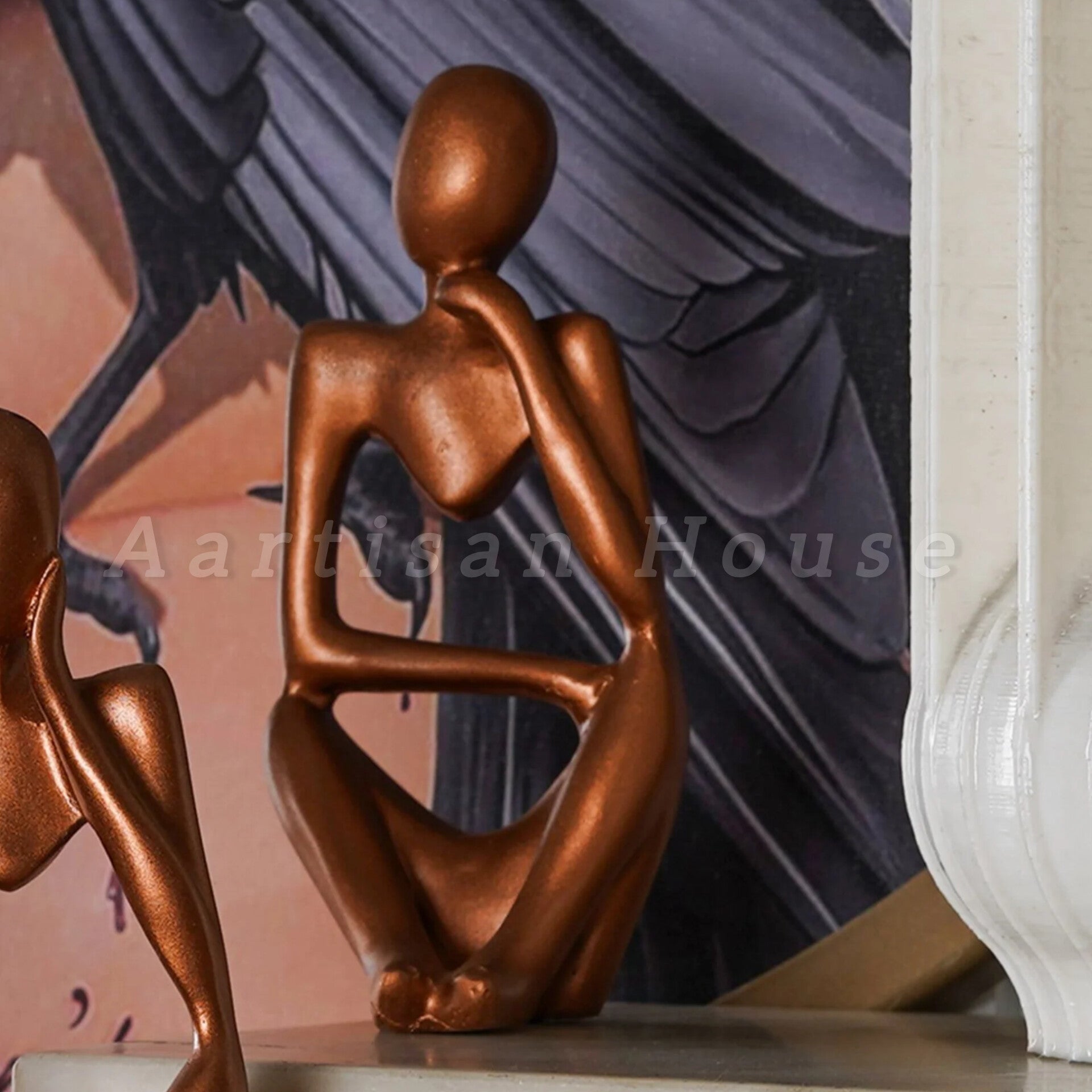 Abstract Thought Thinker Accent (Set of 3)