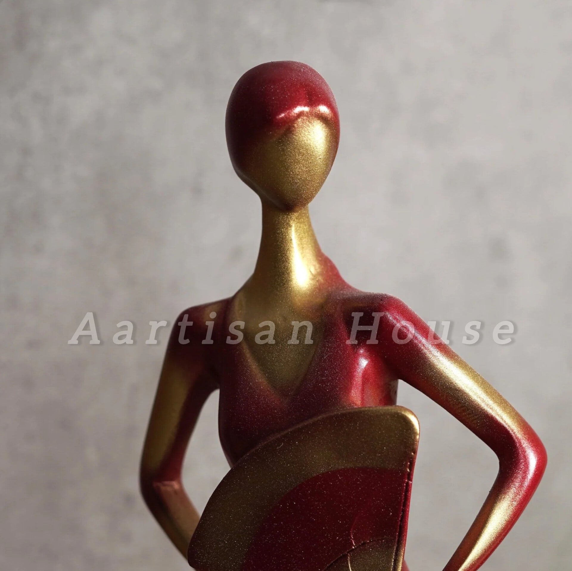 Belle Femme Antique Wine Bottle Holder