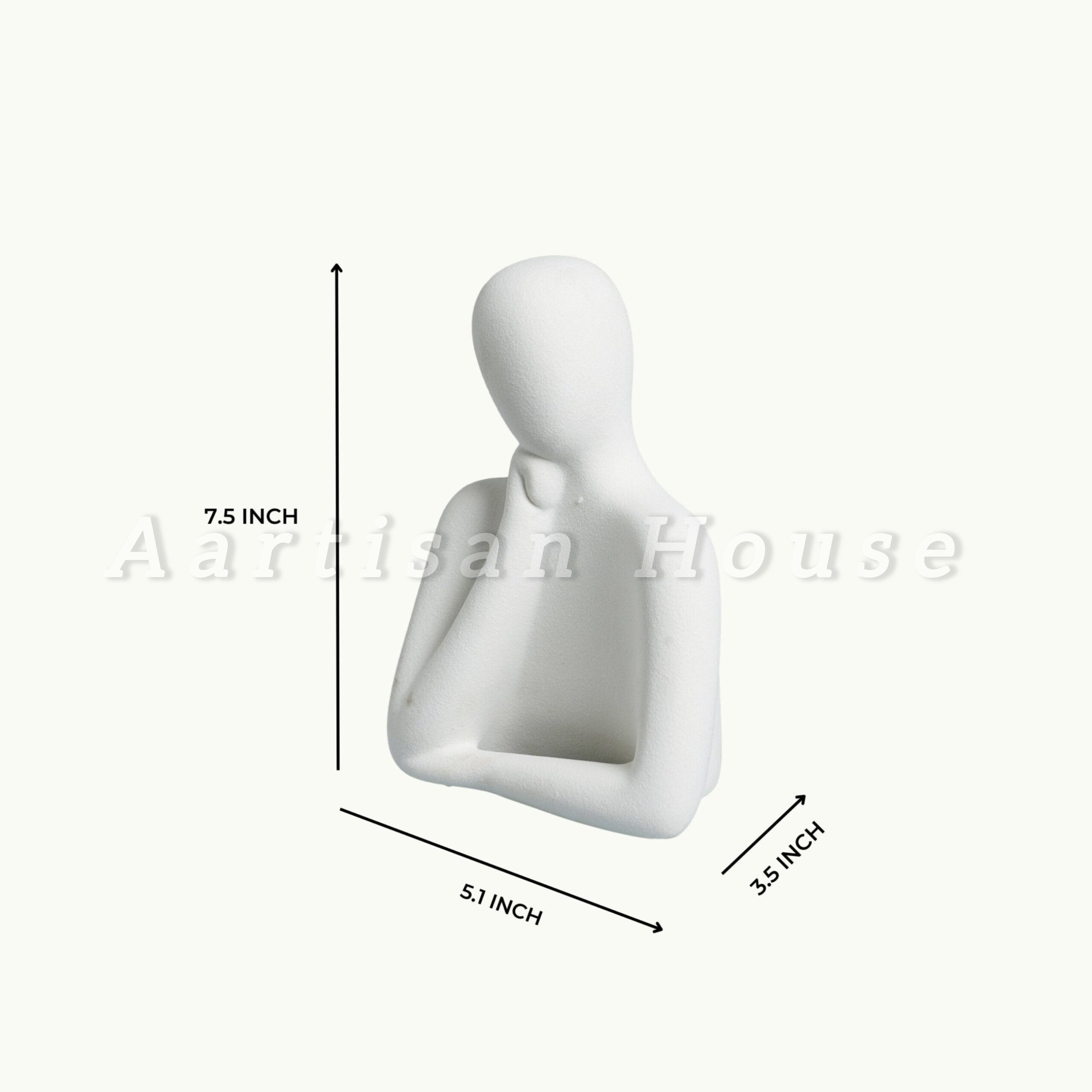 Wholeness Trio: Embracing Family Sculpture (Set of 3)