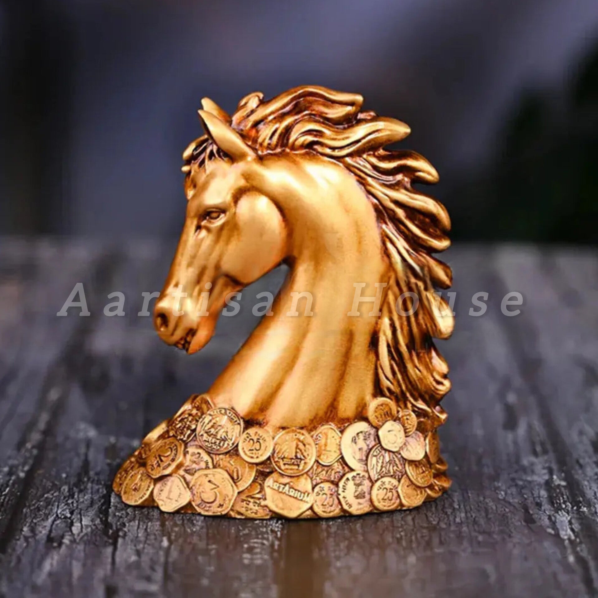 New Coin Horse Head Car Dashboard