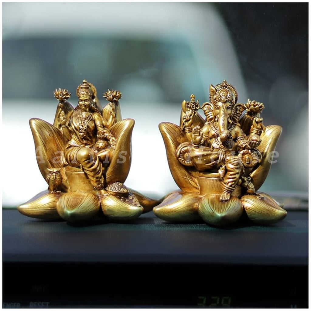Padma Laxmi Ganesha Idol Car Dashboard