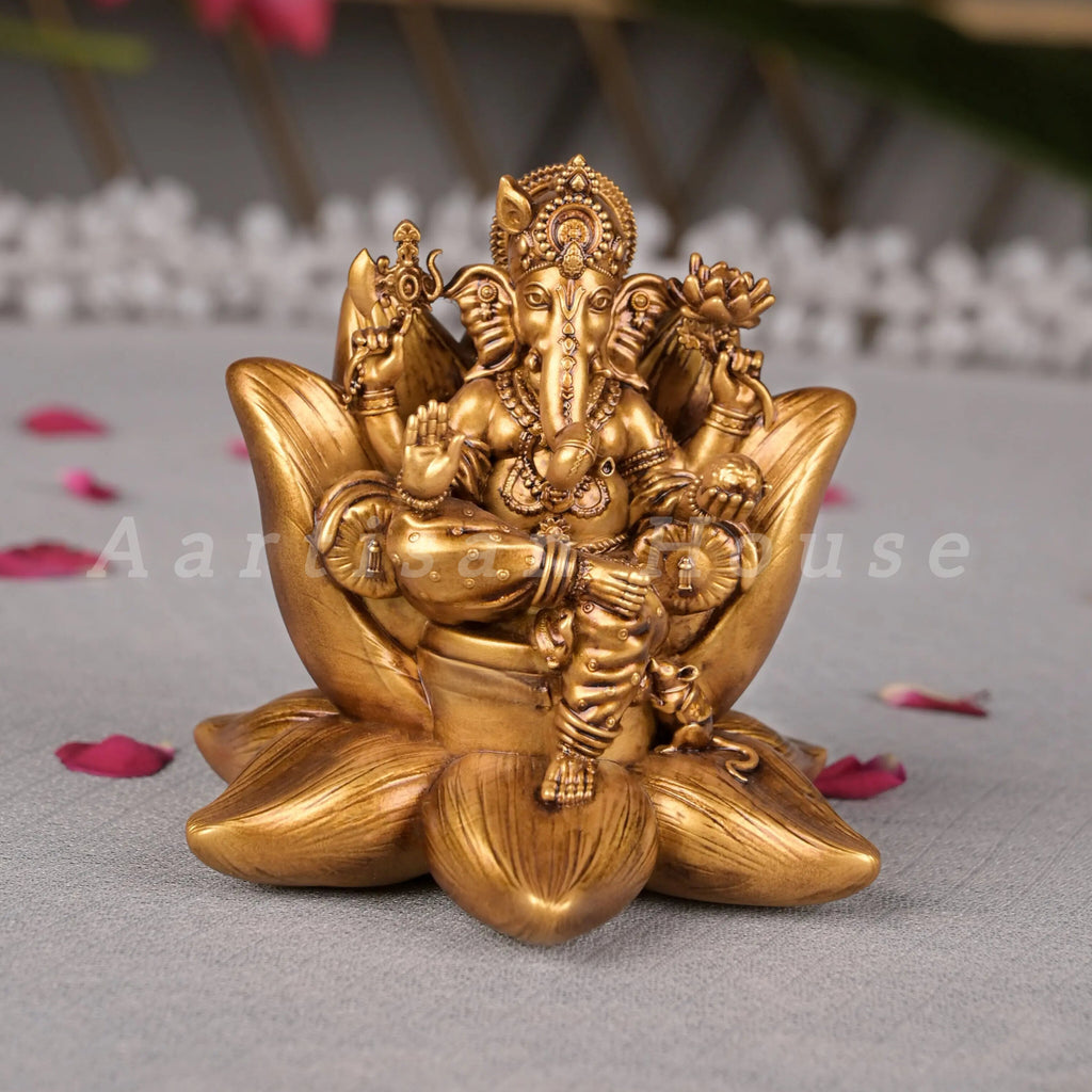 Padma Laxmi Ganesha Idol Car Dashboard